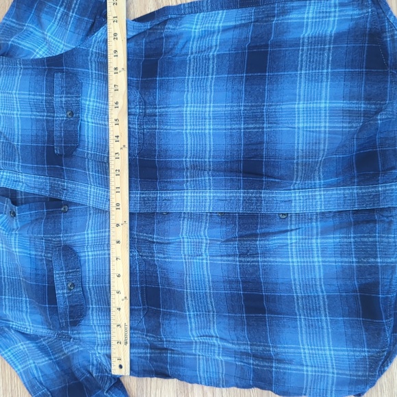 Mickey Mouse Flannel Shirt upcycled one of a kind unisex Large - Picture 4 of 4